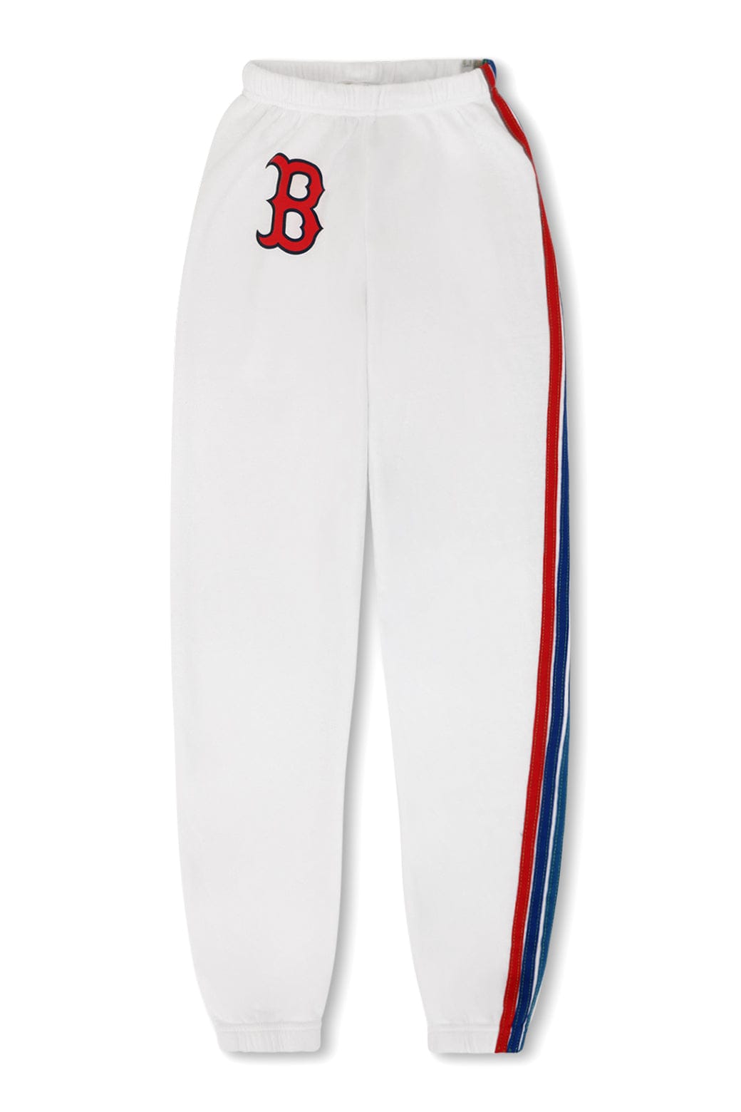 BOSTON RED SOX 5 STRIPE SWEATPANTS - WHITE // USA - Image 6