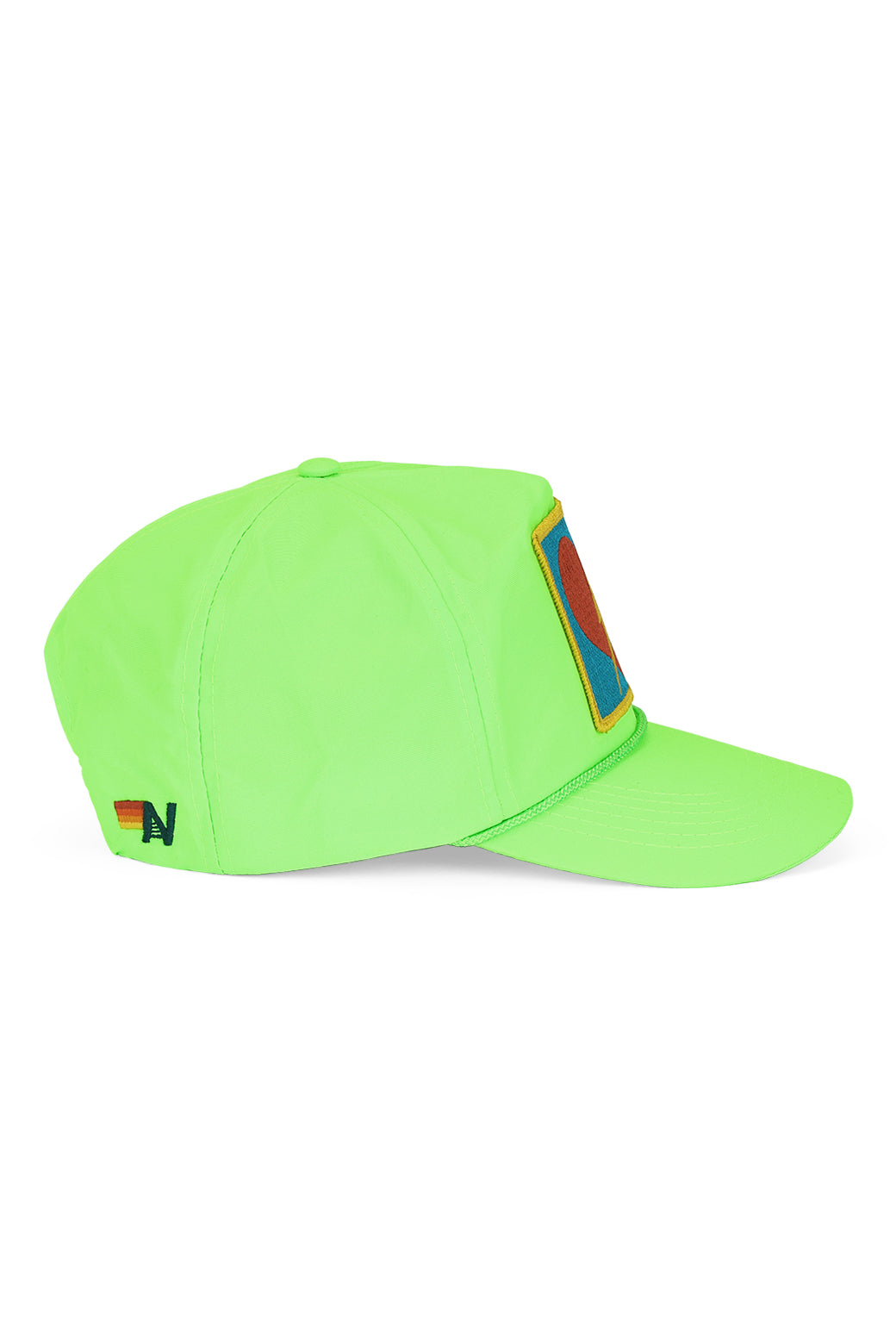 BOLT HEART VINTAGE NYLON TRUCKER HAT - Image 2