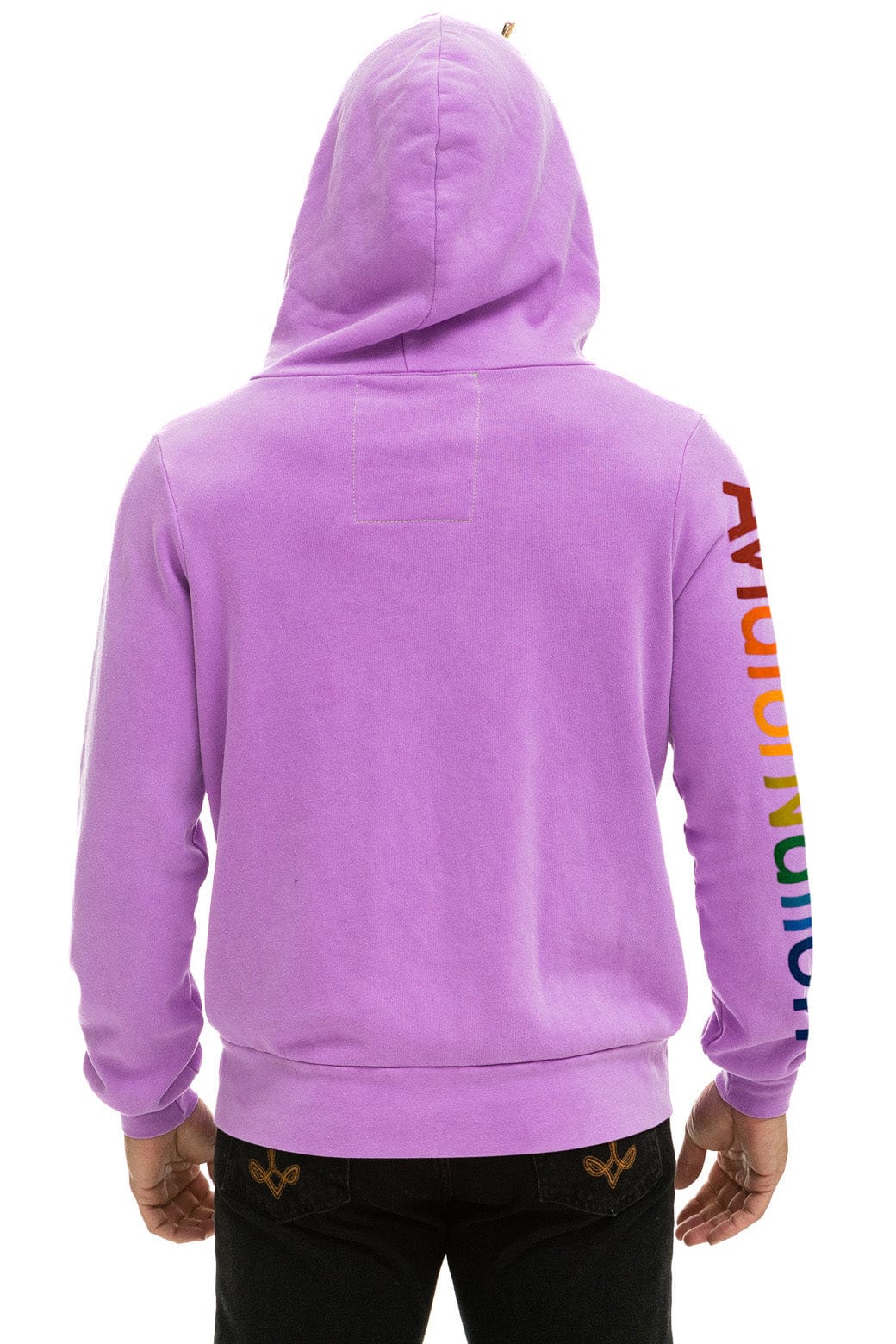 AVIATOR NATION VAIL HOODIE - NEON PURPLE - Image 4