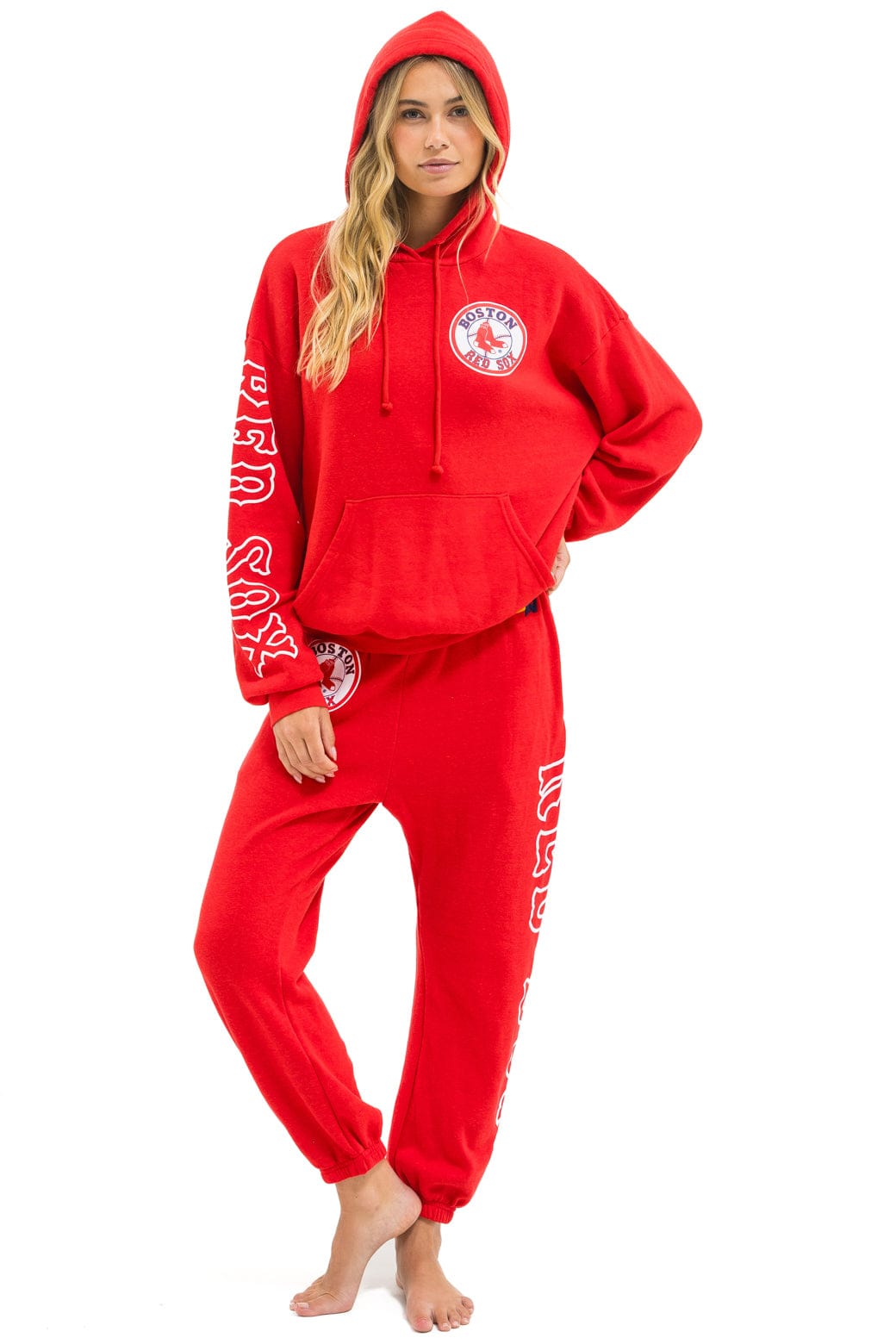 RED SOX UNISEX SWEATPANTS - RED - Image 8