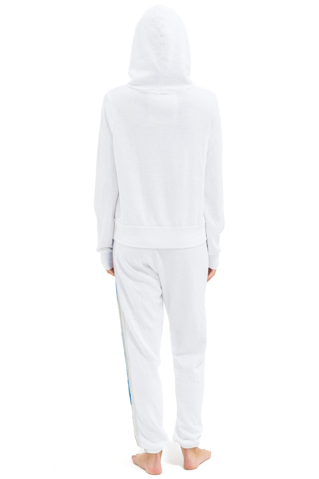 BOSTON RED SOX 5 STRIPE SWEATPANTS - WHITE // USA - Image 4