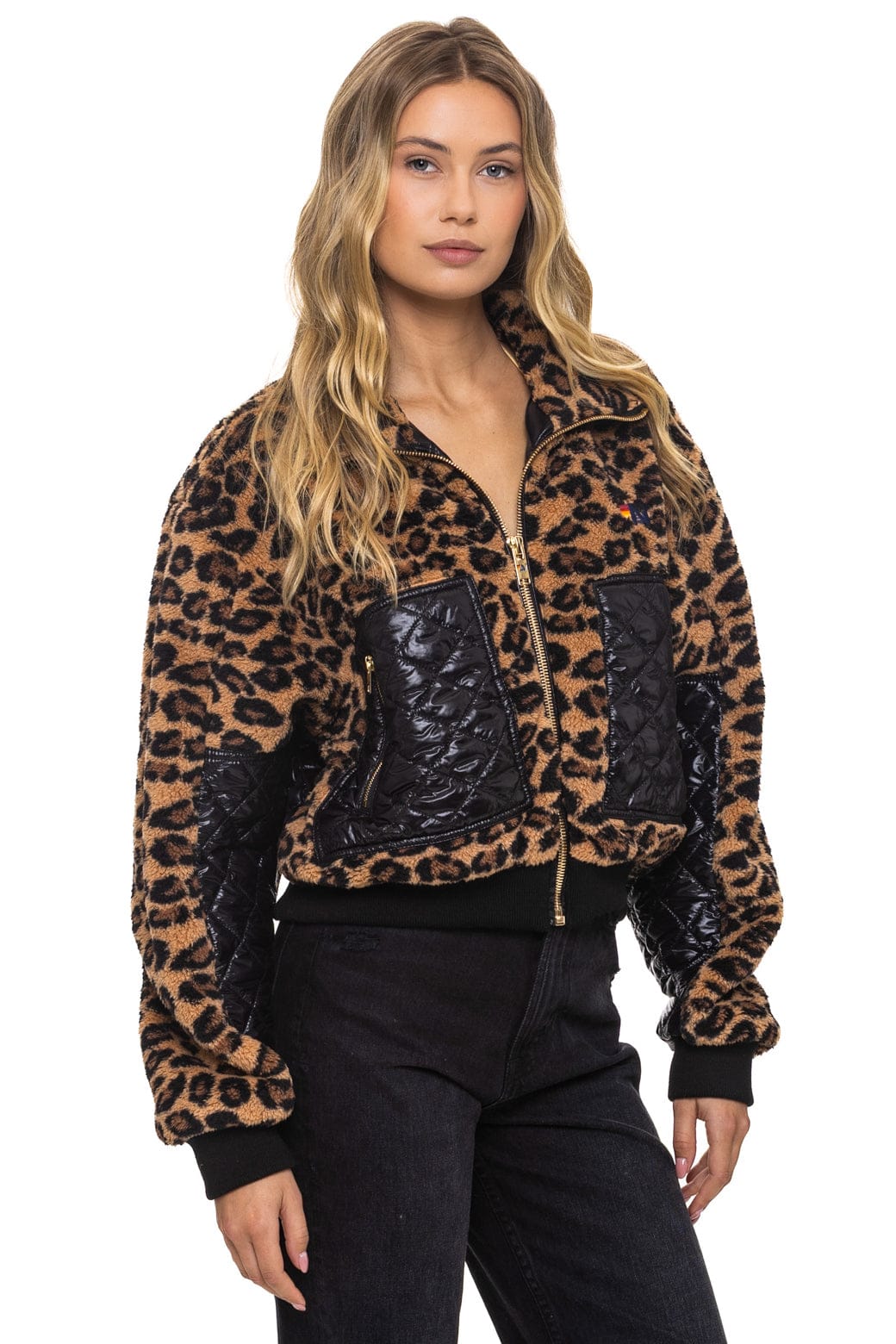 TEDDY FULL ZIP JACKET - CHEETAH - Image 5