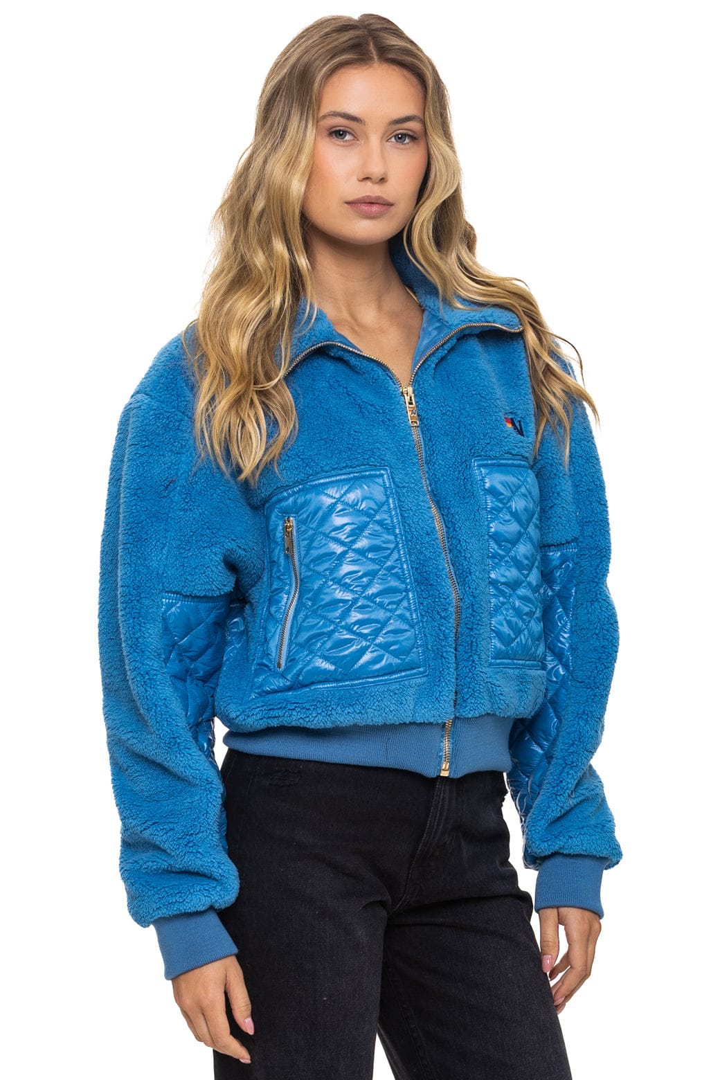 TEDDY FULL ZIP JACKET - OCEAN - Image 4