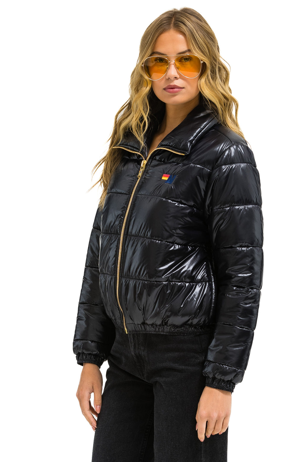 BOLT LUXE APRES PUFFER JACKET - GLOSSY BLACK - Image 5