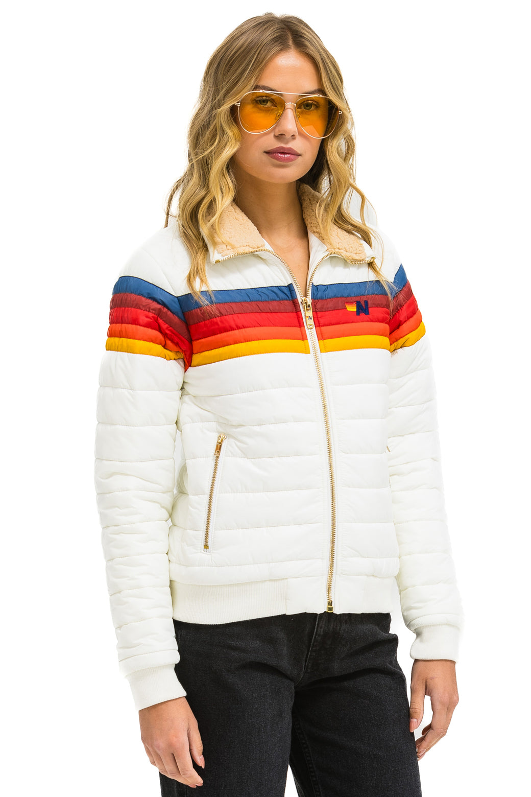 5 STRIPE JACKET - WHITE - Image 4