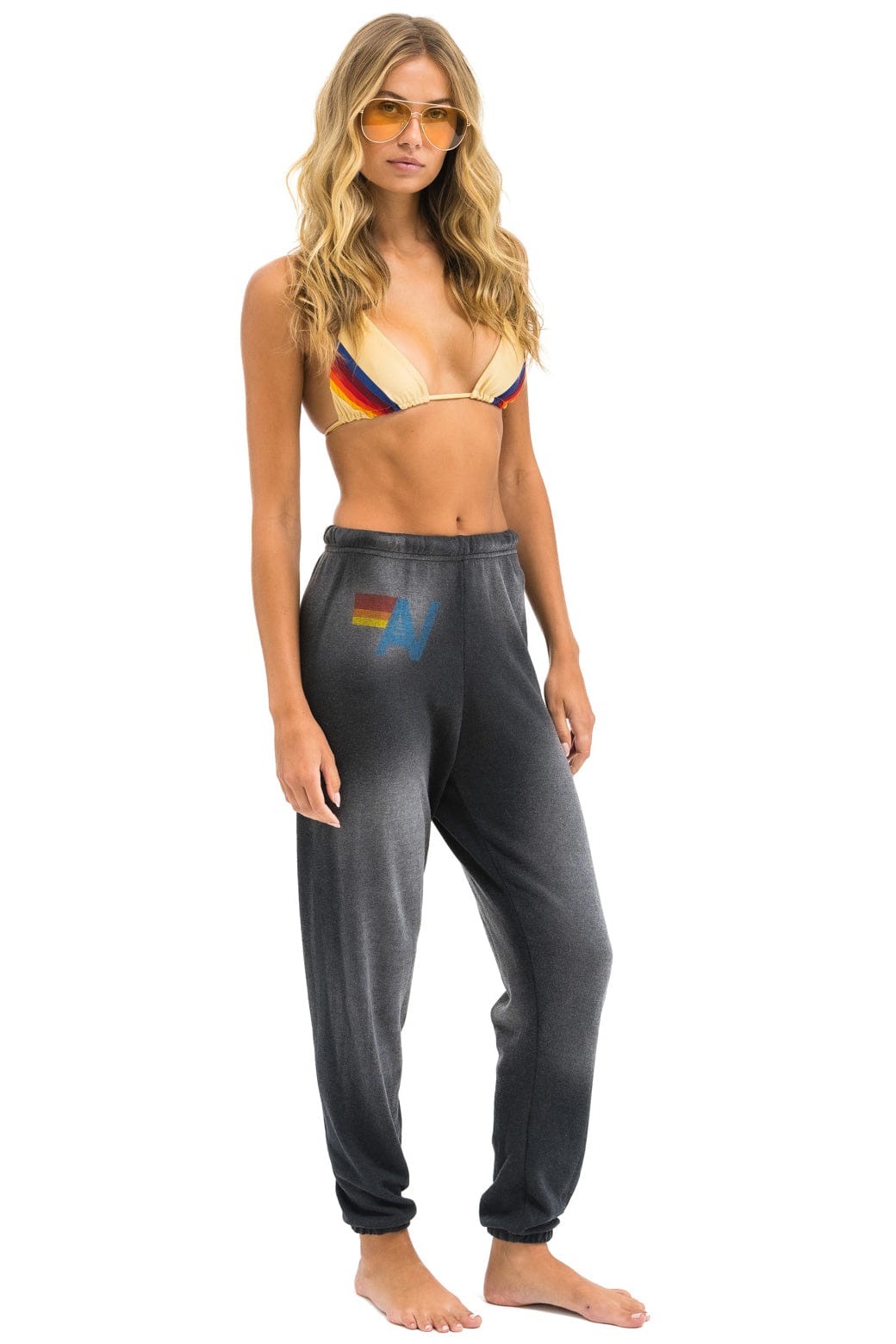 VINTAGE LOGO SWEATPANTS - FADED SMOKE - Image 2