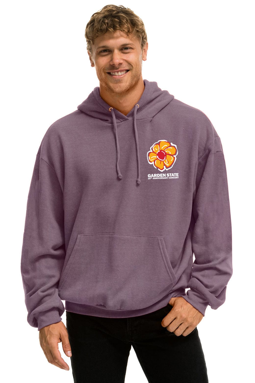 GARDEN STATE CONCERT PULLOVER HOODIE RELAXED - MOCHA - Image 2