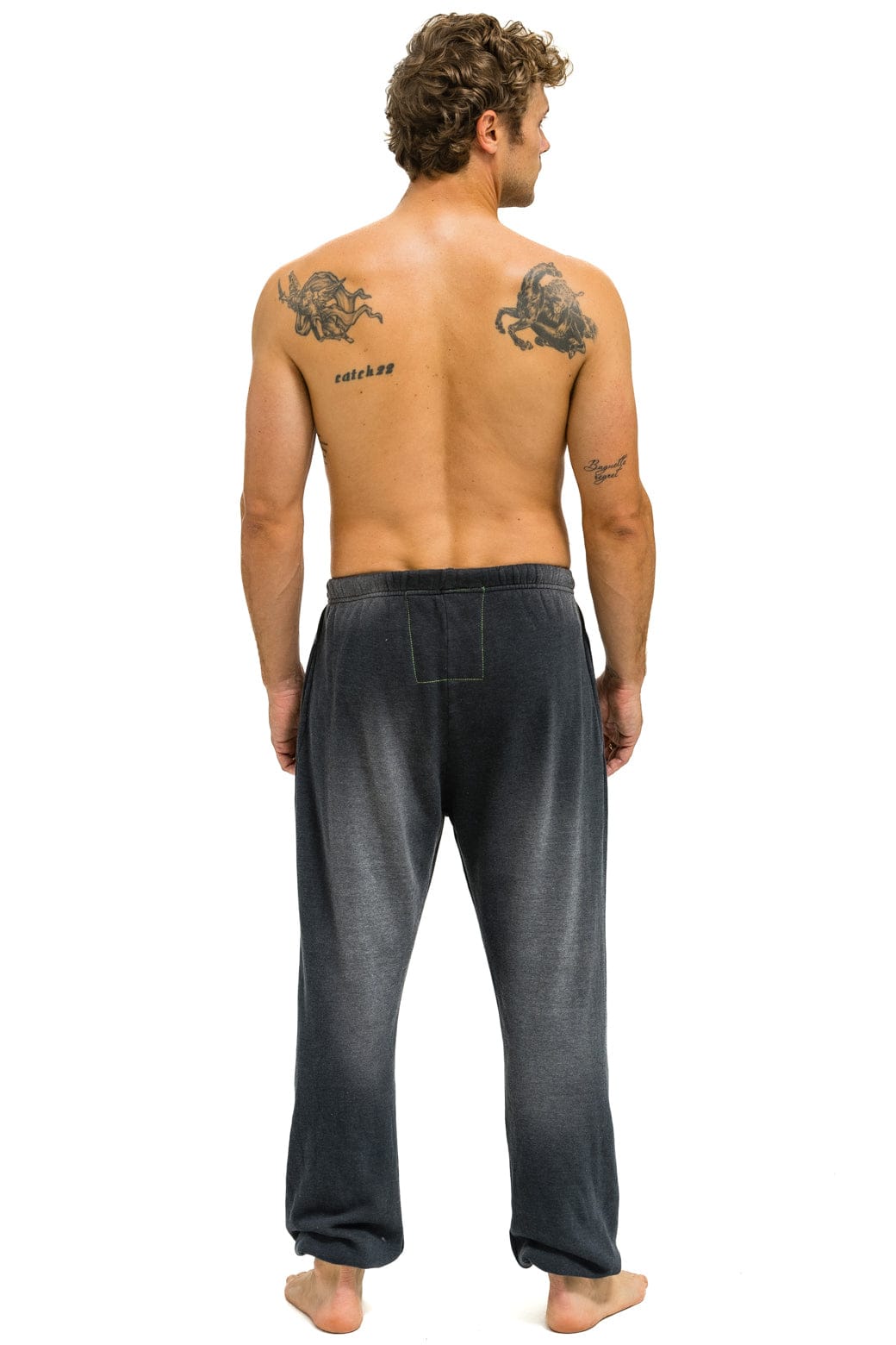 VINTAGE LOGO SWEATPANTS - FADED SMOKE - Image 4