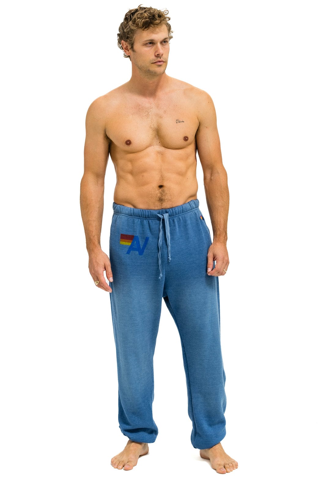 VINTAGE LOGO SWEATPANTS - FADED WATER - Image 2