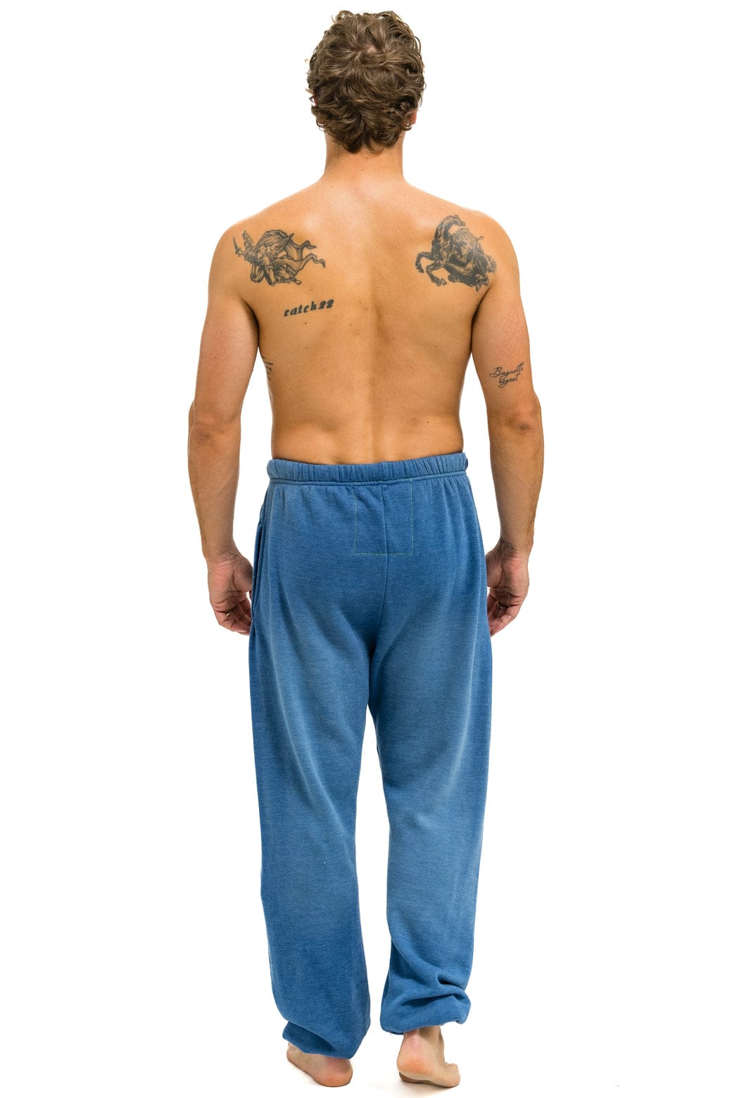 VINTAGE LOGO SWEATPANTS - FADED WATER - Image 3