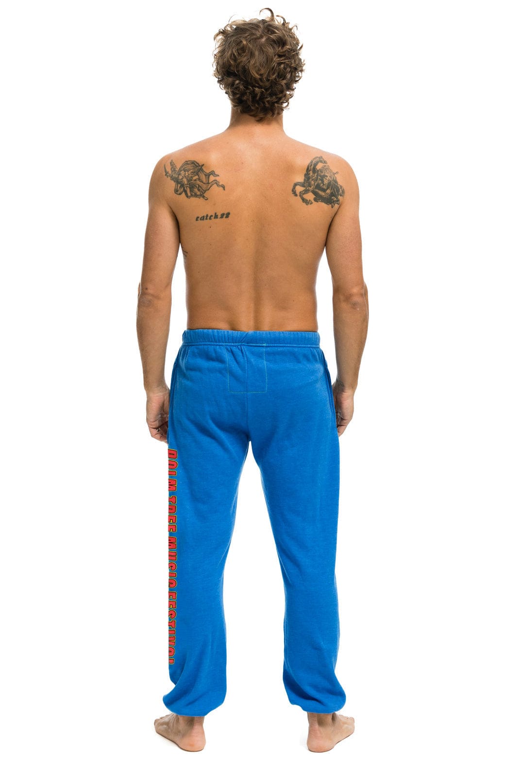 PALM TREE FEST NAPA 2025 UNISEX SWEATPANTS - ADVENTURE BLUE - Image 3