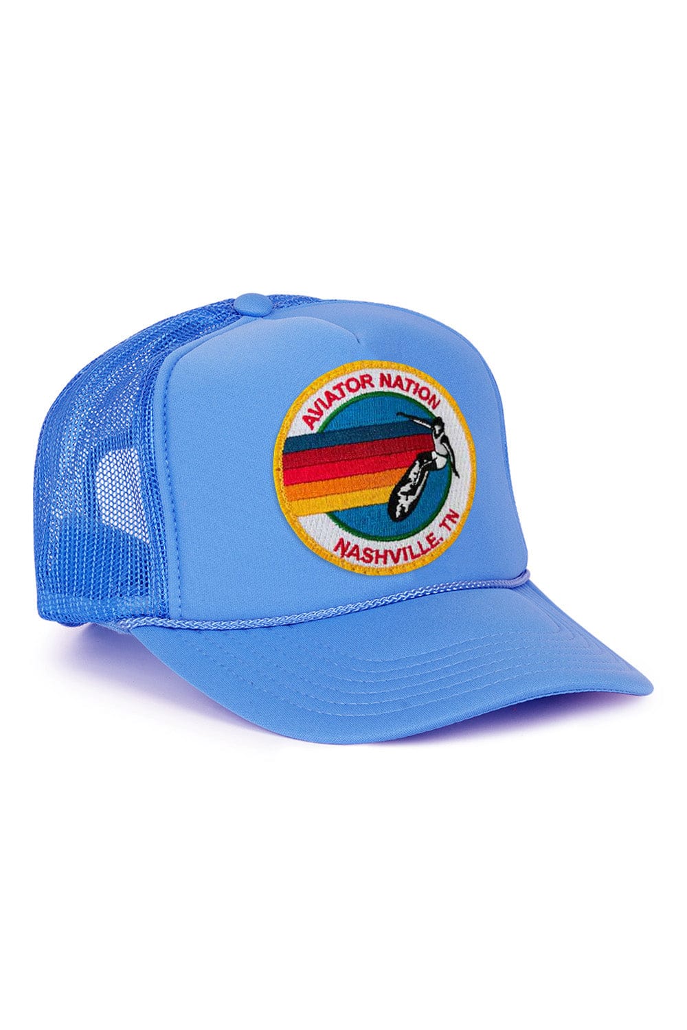 AVIATOR NATION NASHVILLE VINTAGE LOW RISE TRUCKER HAT - Image 7