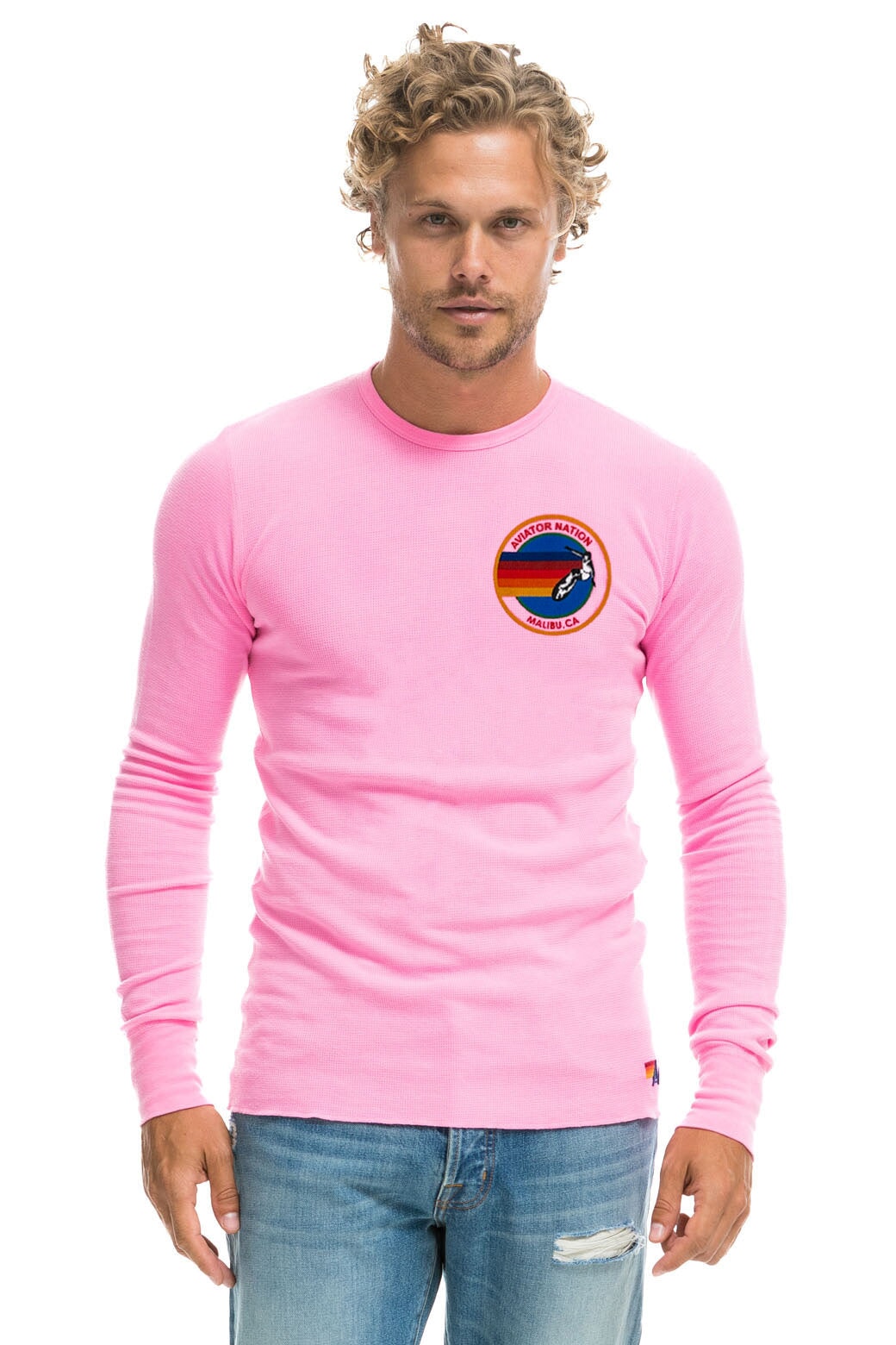 AVIATOR NATION MALIBU THERMAL - NEON PINK - Image 2