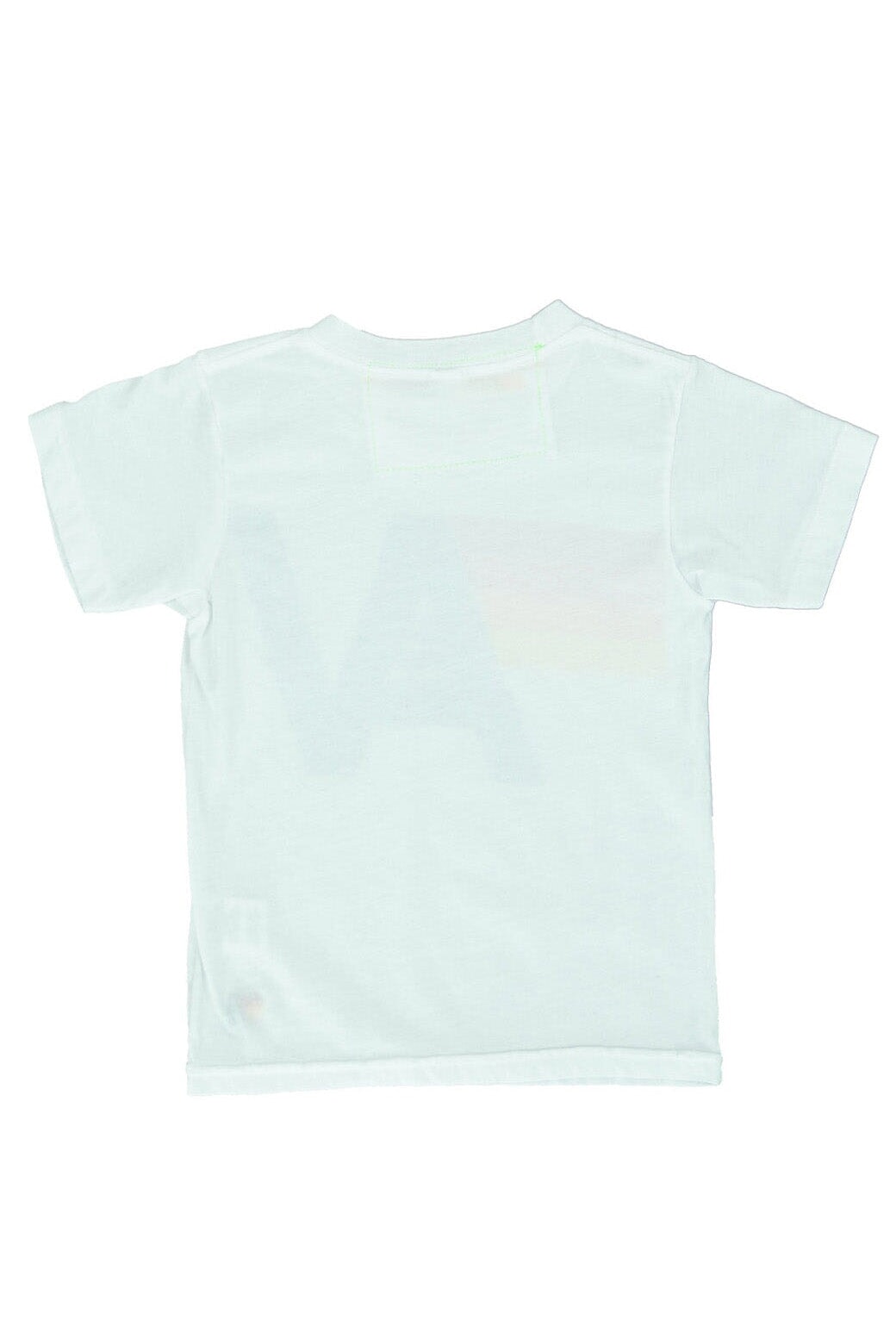 KID'S SMILEY 2 TEE - WHITE - Image 2