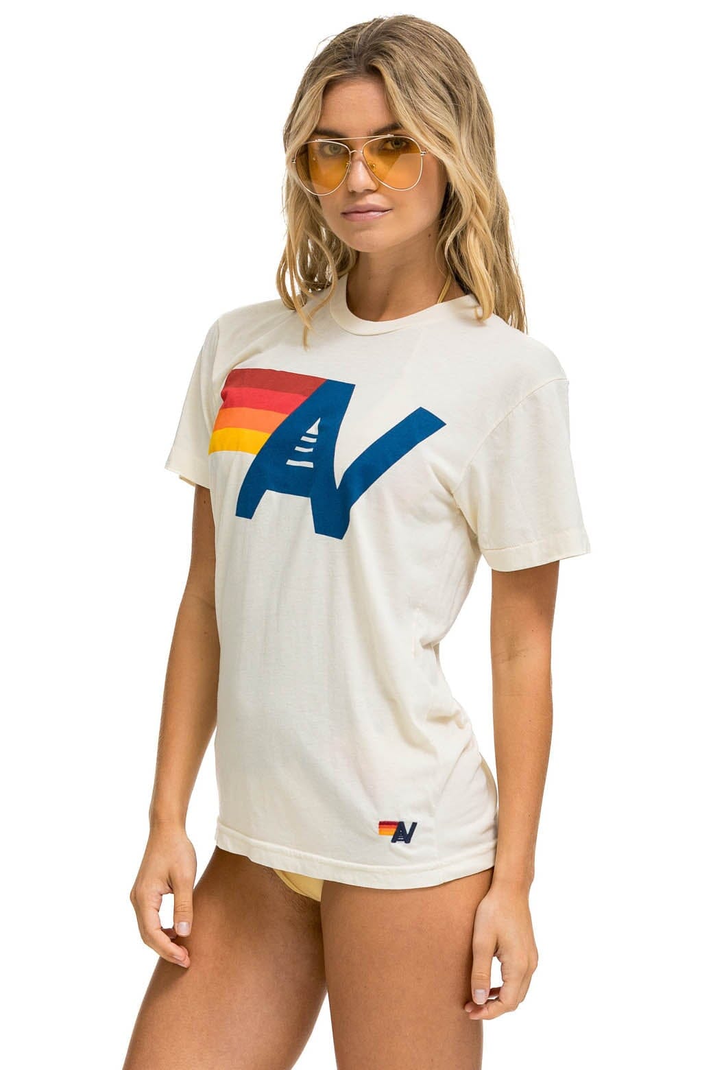 LOGO TEE - VINTAGE WHITE - Image 5