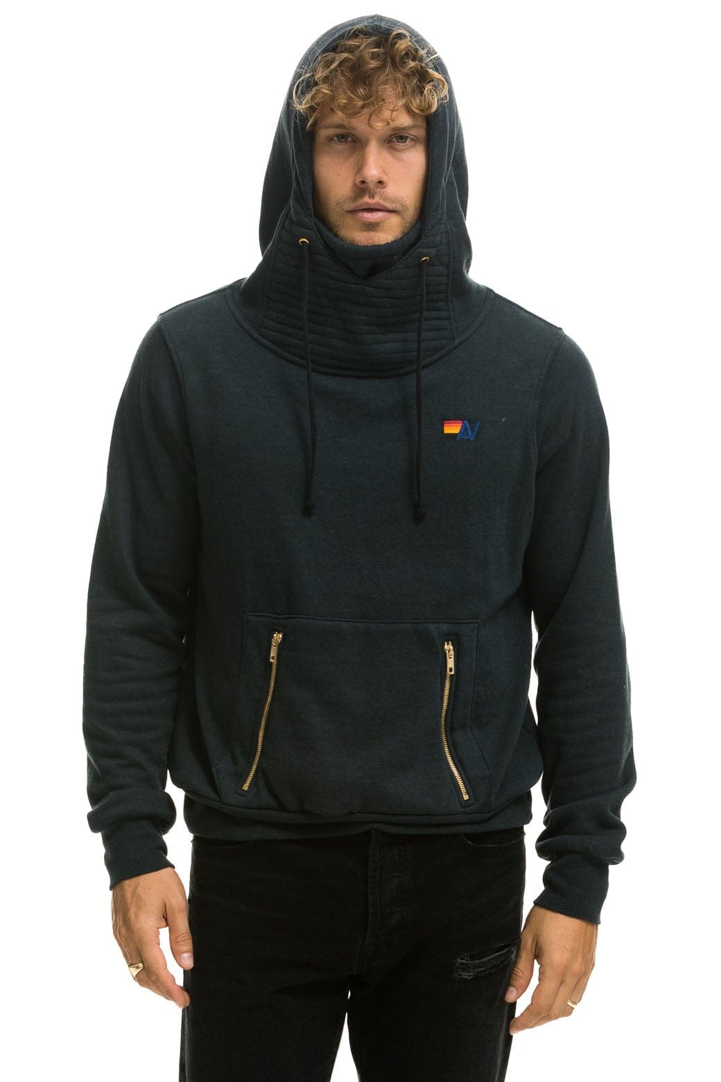 NINJA PULLOVER HOODIE - CHARCOAL - Image 2