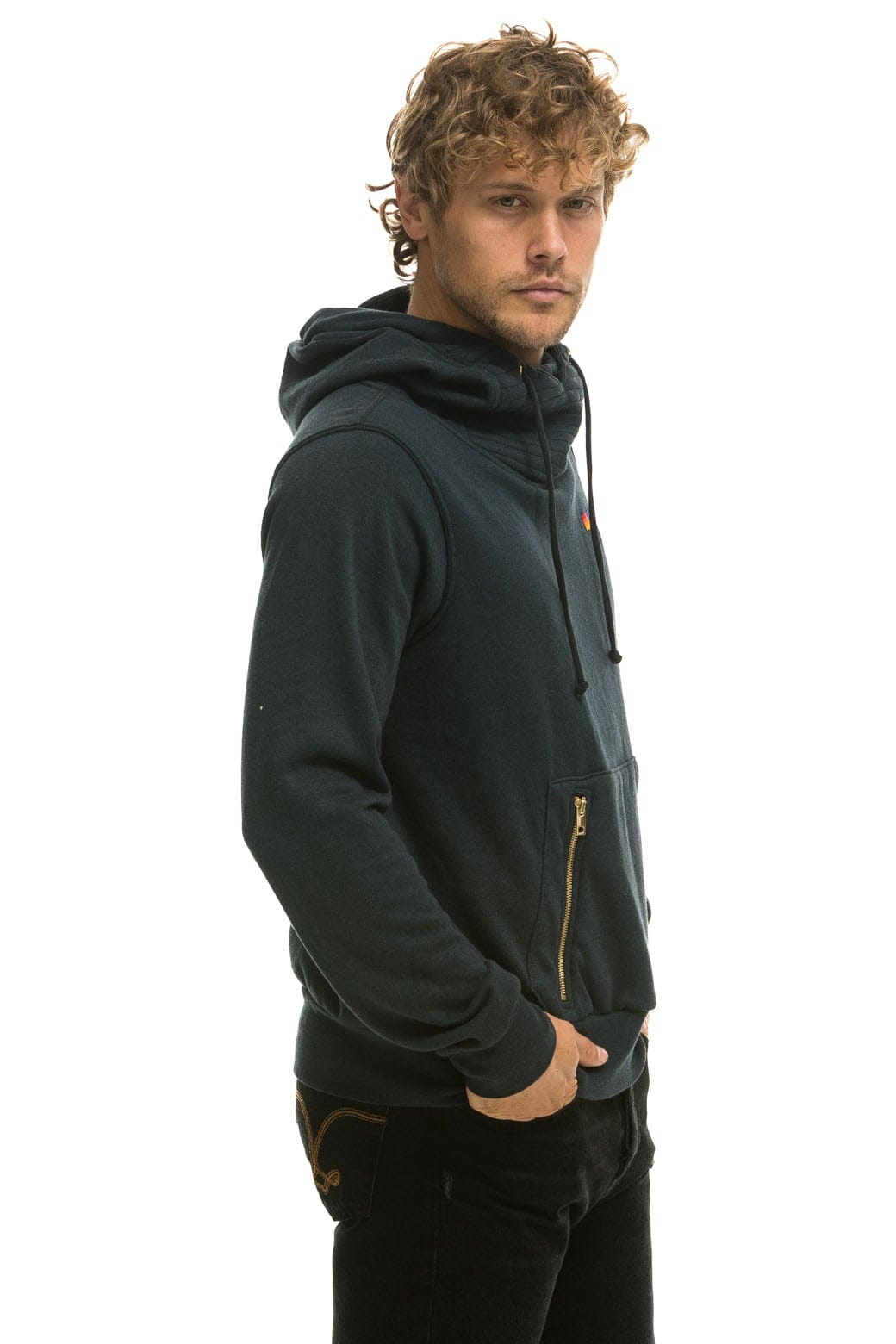NINJA PULLOVER HOODIE - CHARCOAL - Image 6