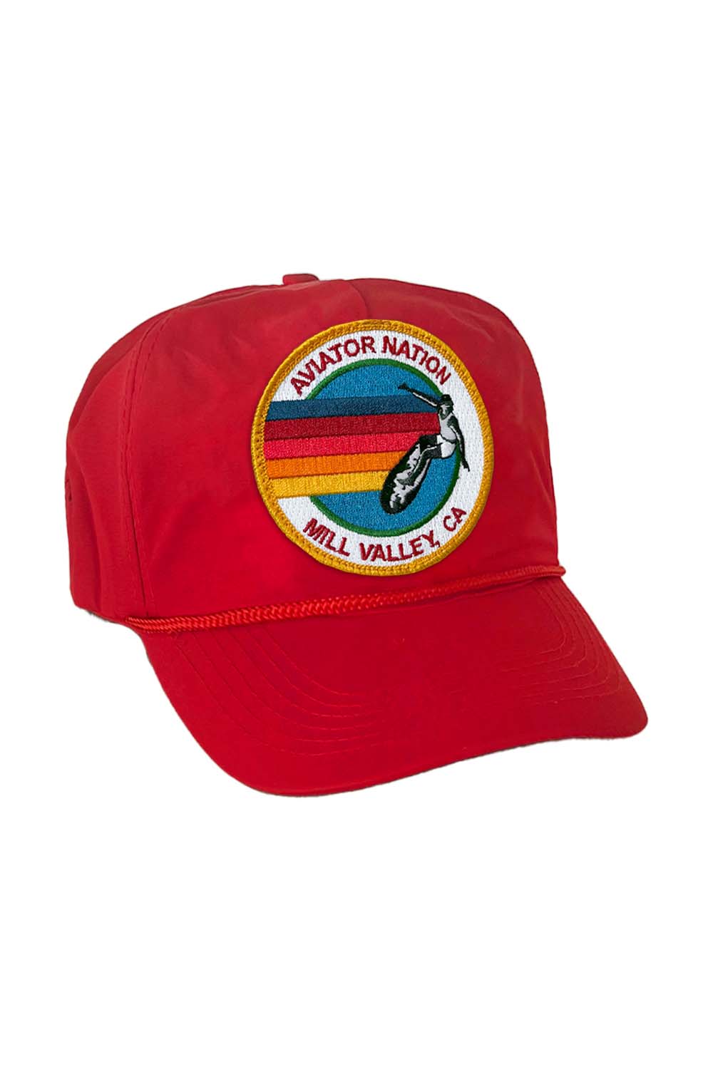 SIGNATURE MILL VALLEY VINTAGE NYLON TRUCKER HAT - Image 2