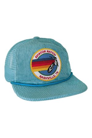 SIGNATURE NASHVILLE - VINTAGE CORDUROY MESH TRUCKER