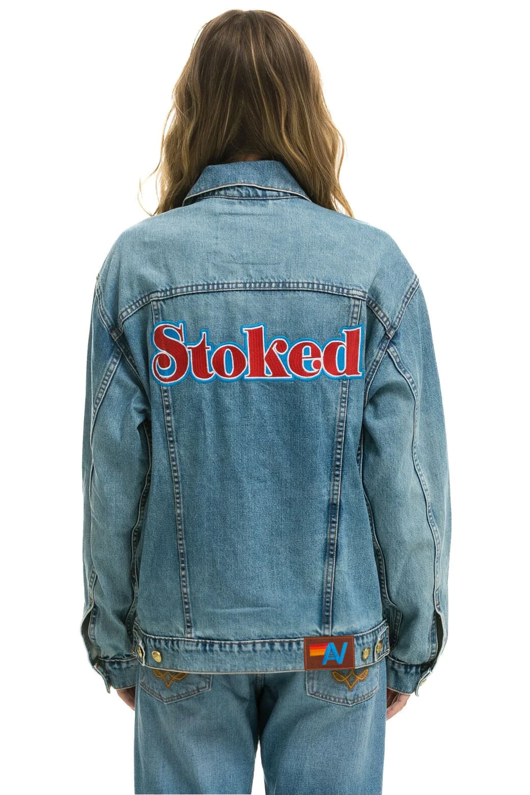 STOKED OVERSIZED CONCERT DENIM JACKET - VINTAGE - Image 2