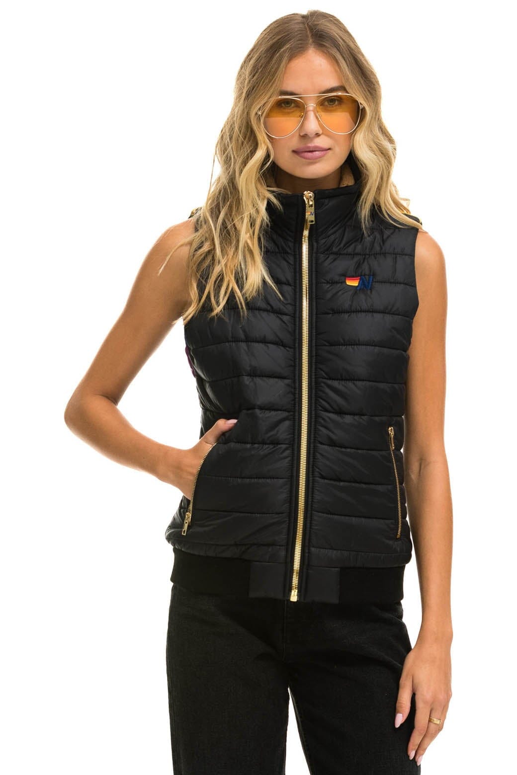 SUNBURST VEST - BLACK - Image 2