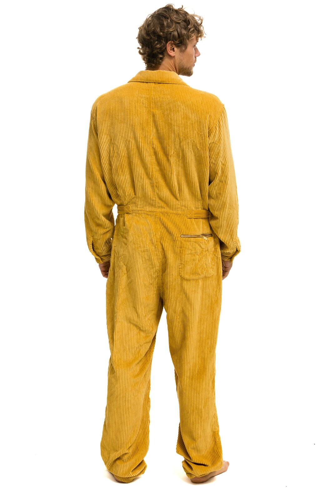 UNISEX CORDUROY FLIGHT SUIT - HONEY - Image 8