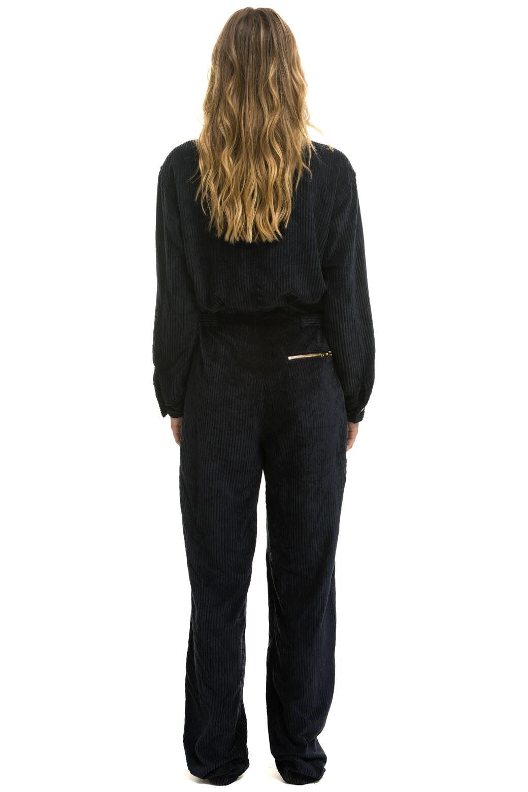 UNISEX CORDUROY FLIGHT SUIT - NAVY - Image 7