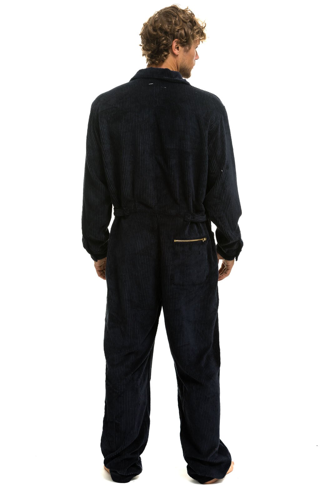UNISEX CORDUROY FLIGHT SUIT - NAVY - Image 8