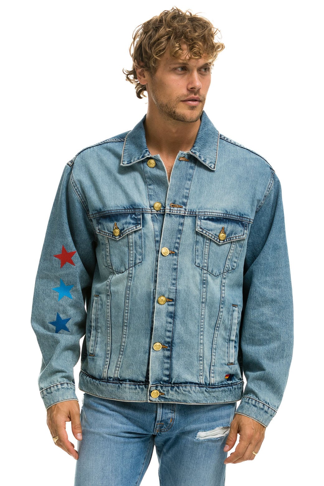 STOKED OVERSIZED CONCERT DENIM JACKET - VINTAGE - Image 10